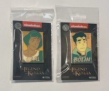 Avatar Legend of Korra Opal & Bolin Golden 1st Pastel Enamel Pin Zen Monkey Lot picture