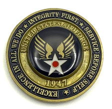 Authentic Air Force Airman Award Graduation Military Challenge Coin picture