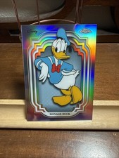 2024 Topps Chrome Disney # 3 - Donald Duck Refractor 🔥 picture