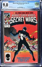 Secret Wars #8 CGC 9.0 (1984) Marvel Comics 1st Black Spider-Man Suit Key VF/NM picture