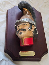 vintage Bossons head military mask officer De Chevauleger picture
