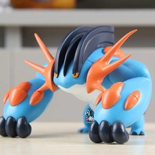 9cm Mega Swampert Anime Figure PVC Statue Collectible Desktop Toy Gift picture