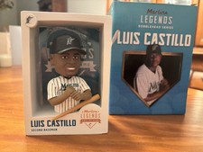 Luis Castillo Marlins Legends Hall Of Fame Bobblehead New picture