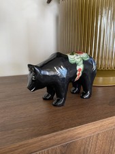 Handmade Swedish Dala Bear: Traditional Dalecarlian Decor picture