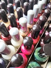 Rimmel 90s vintage nail polish pick 60 Seconds, Play Fast, Mirror, Stars, Lycra picture