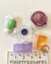 Tupperware keychain Set of 5 New tinietreasures picture