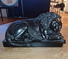 Black Lion Mini Sculpture picture