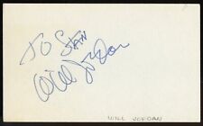 Will Jordan signed autograph auto 3x5 Cut American Author of Ryan Drake Series picture