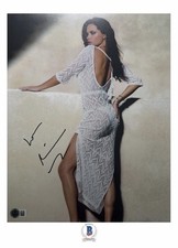 Adriana Lima Autograph Signed 11x14 Photo with Beckett COA Victoria's Secret picture