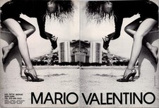 1988 • Mario Valentino High Heels  print ad • 1980s  Fashion style CA.03 picture