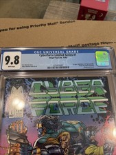 Cyberforce Limited Series #1 CGC 9.8 Wrap Cover Image Comic '92 picture