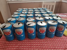 Vintage 1970s RC Cola MLB/NFL Baseball Cans -36 Assorted picture