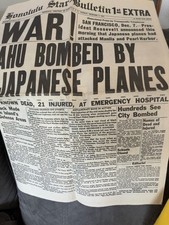 WW11 Historic Full Newspapers NOT Reproductions. picture