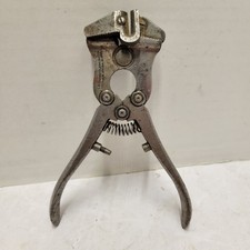 Antique L.S. Starrett Nippers Wire Original Tool picture