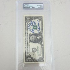 Autographed Ric Flair Dollar Bill PSA/DNA Certified Authentic picture