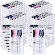 60 Boxes Pre Threaded Needles Sewing Kit, Random Color, 6 Threads picture