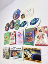 15 Vintage Disney World Pins Lot Anniversary Fantasmic Test Track Jiminy Cricket picture