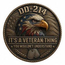 DD-214 It's A Veteran Thing Military Retired Veteran 4
