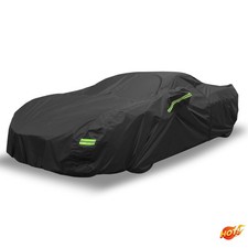 Waterproof with Zipper Car Cover for Chevrolet Corvette C8 2020–2022 Black picture