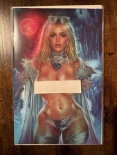 Bookoocomix World Of Cosplay Emma Frost Topless By Ale Borgobello LDT 100 picture