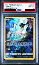 Pokemon Mew GG10/GG70 Crown Zenith Galarian Gallery PSA 10 Full Art Foil picture
