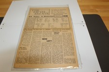 VTG 1960's The Fifth Estate Newsprint Paper Issue 1 Dedicated To Norman Morrison picture