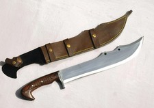 15 Inch Hand-Forged Kukri Machete Knife–Full Tang Handle/High Carbon Steel Blade picture