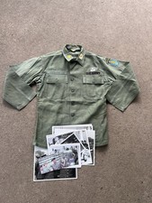 US Army 5th Special Forces Group Officer Fatigue Shirt With Photos ID’d (HH764 picture