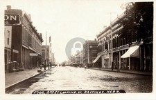 Hastings NE Nebraska 2nd St Regal Buggy Co RPPC Photo Postcard COPY picture