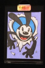 2026 Masterpiece Cards Oswald x Steamboat Willie: Oswald Sketch By Darrin Pepe picture