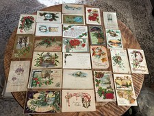 Lot of 125 Antique Christmas Postcards early 1900s Vintage  picture