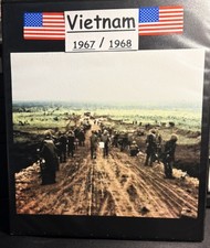 Vietnam 1967 = ( 120 ) Photos + Album  + FREE 3' by 5' American FLAG = $ 70.00 picture