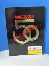 Vintage MAC TOOLS Product Tool Catalog 50th Anniversary 1988 USA picture