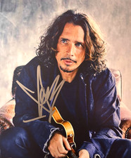 CHRIS CORNELL Signed Autograph (SOUNDGARDEN/ Audioslave) 8x10