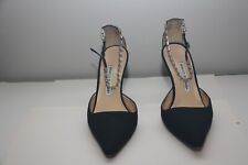 Manolo Blahnik Pump Black (the ankle braclet) size 39 R Made in Italy picture