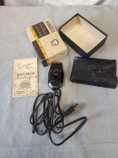 Vtg Monarch Dry Shaver Electric Razor Still Works picture