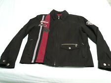 HARLEY DAVIDSON cotton jacket M   EUC black med weight picture
