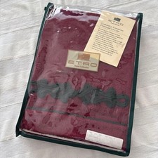 Etro Daily Collection Italian Pure Cotton Towel Set Bordeaux Color Limited Editi picture