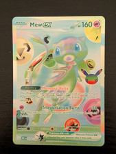 Pokemon TCG Mew Ex 158/128 Futuristic Secret Rare Holo. MINT ✨ 30th Celebration picture
