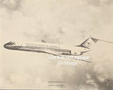 Aviation Vintage Illustrated Sketch McDonnell Douglas USA picture