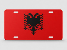 Country Flag Inspired 4x7 Aluminum License Plate Pick Your Country Novelty picture