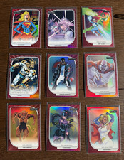 2026 Upper Deck Platinum DC Red Rainbow 9 Card Lot Supergirl Power Girl picture