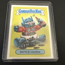 2017 Garbage Pail Kids Fall Comic Convention Transformers 4b Doyle Change GPK picture