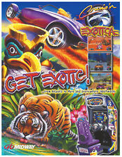 Cruisin Exotica by Midway Arcade Flyer / Brochure / Ad picture