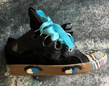Gallery Dept X Lanvin Curb Sneakers Paint Drip Black EU Size 45 Made In Italy picture