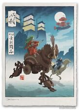 Final Fantasy VI FF 6 Japanese Edo Period Style Anime Poster Print 12x17 Mondo picture