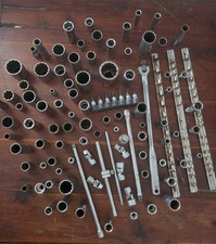 HUGE Vintage Craftsman Socket plus  105+ Pieces Metric SAE - 21 lbs USA picture