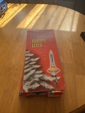NOMA Vintage Bubble-Lites Clip-On  String Lights w/ Box - No Liquid picture