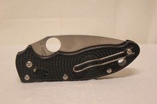 Spyderco Manix2 C101PBK2 Lightweight Black Handle Stainless Folding Knife F4B7 picture