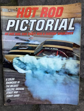 Original 1967 Vintage Hot Rod Pictorial Street & Funny Cars Booklet picture
